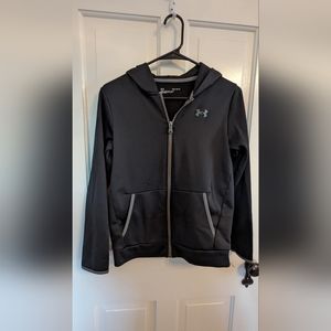 Boys Under Armour Zip Up - Large - Full Zip Hoodie